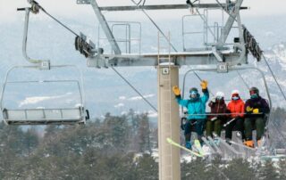 skiing in North Conway