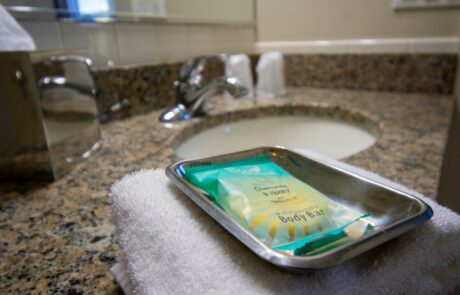 hotel bathroom soap