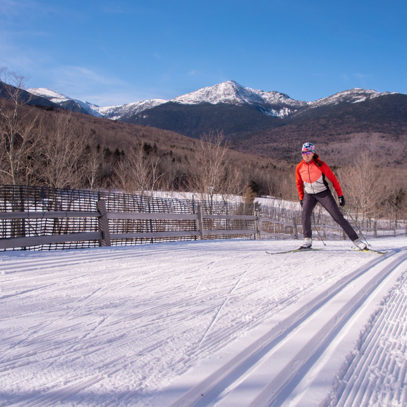 why choose the eastern slope inn cross country skiing